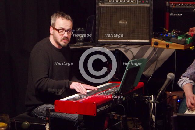 Jim Watson, Ray Russell Quintet, Verdict Jazz Club, Brighton, East Sussex, 18 Mar 2023. Creator: Brian O'Connor.