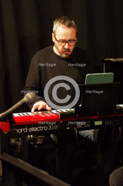 Jim Watson, Ray Russell Quintet, Verdict Jazz Club, Brighton, East Sussex, 18 March 2023. Creator: Brian O'Connor.