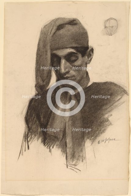 Jimmy Corsini, c. 1901. Creator: Edward Hopper.