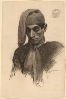 Jimmy Corsini, c. 1901. Creator: Edward Hopper