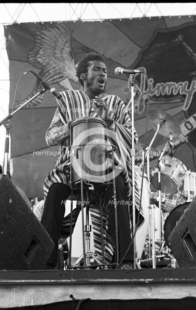 Jimmy Cliff, Capital Jazz, Knebworth, 1982.   Artist: Brian O'Connor.