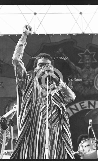 Jimmy Cliff, Capital Jazz, Knebworth, 1982.   Artist: Brian O'Connor.