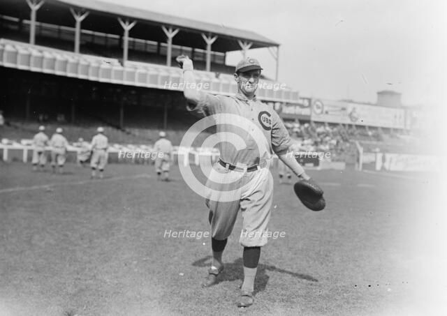 Jimmy Archer, Chicago, NL (baseball), 1910. Creator: Bain News Service.
