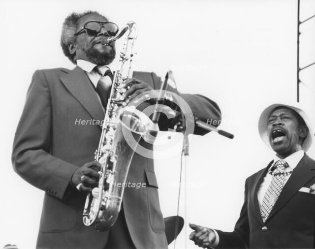 Jimmy Forrest and Al Grey, Capital Radio Jazz Festival, London 1979. Creator: Brian Foskett.
