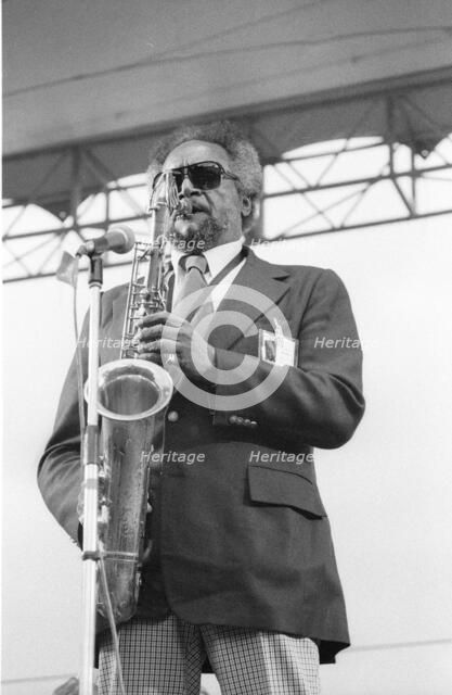 Jimmy Forrest, Capital Jazz Festival, Alexandra Palace, London, July 1979. Creator: Brian O'Connor.