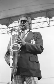 Jimmy Forrest, Capital Jazz Festival, Alexandra Palace, London, July 1979. Creator: Brian O'Connor