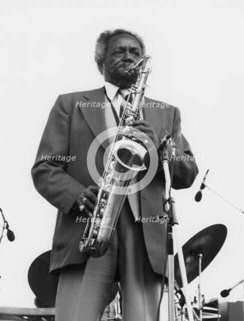 Jimmy Forrest, Capital Radio Jazz Festival, London, 1979. Creator: Brian Foskett.