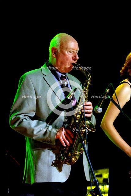 Jimmy Hastings, Brecon Jazz Festival, Powys, Wales. Artist: Brian O'Connor