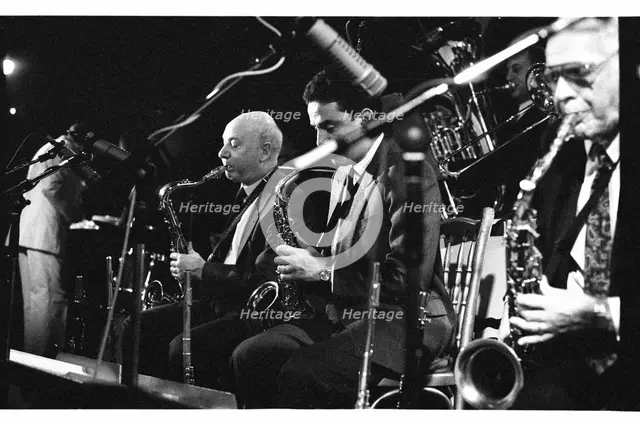 Jimmy Hastings, Ronnie Scott's, Soho, London, 1990.  Artist: Brian O'Connor.