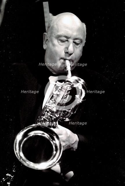 Jimmy Hastings, Ronnie Scott's, London.  Artist: Brian O'Connor