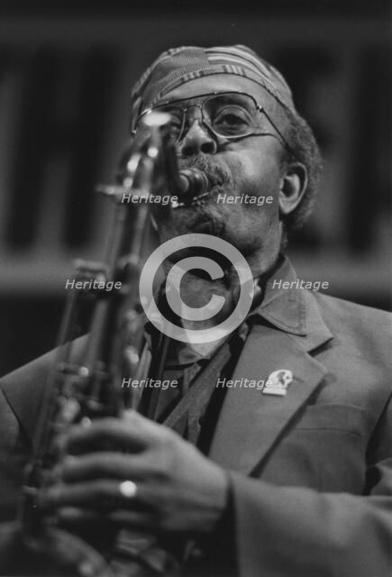 Jimmy Heath, North Sea Jazz Festival, Netherlands, 1992. Creator: Brian Foskett.