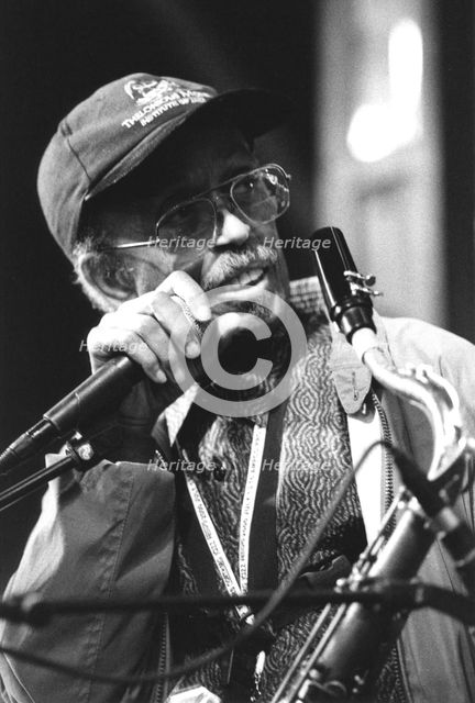 Jimmy Heath, North Sea Jazz Festival, The Hague, Netherlands, 2002. Creator: Brian Foskett.
