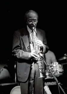 Jimmy Heath, Ronnie Scott's, London. Artist: Brian O'Connor