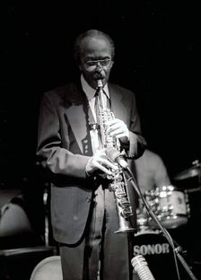 Jimmy Heath, Ronnie Scott's, London. Artist: Brian O'Connor