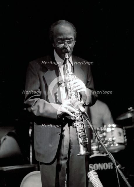 Jimmy Heath, Ronnie Scott's, London.   Artist: Brian O'Connor