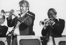 Jimmy Maxwell and Joe Newman, c1979. Creator: Brian Foskett