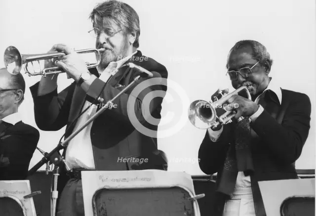 Jimmy Maxwell and Joe Newman, c1979. Creator: Brian Foskett.