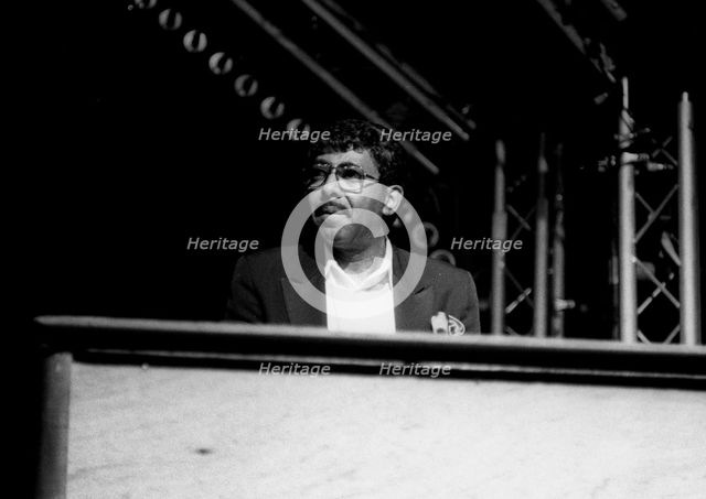 Jimmy McGriff, Top Rank Suite, Brighton, May 1989. Artist: Brian O'Connor.