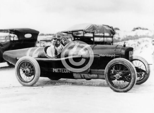 Jimmy Murphy in Duesenberg racing car, c1920. Artist: Unknown