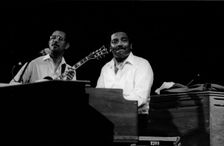 Jimmy Smith and Terry Evans, Lewisham Jazz Festival, London, Oct 1986. Creator: Brian O'Connor