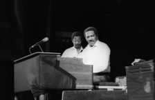 Jimmy Smith and Terry Evans, Lewisham Jazz Festival, London, Oct 1986. Creator: Brian O'Connor