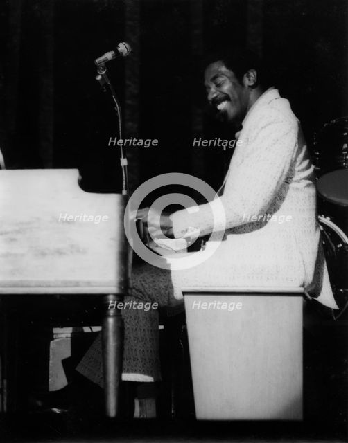 Jimmy Smith on stage, 1968. Creator: Brian Foskett.