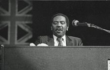 Jimmy Smith, Philip Morris Jazz. Festival. Dominion Theatre. London, Nov 1985. Creator: Brian O'Connor