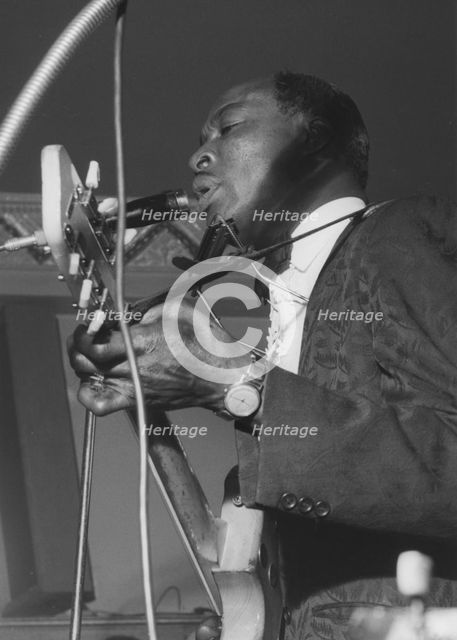 Jimmy Reed, Manor House, London, 1964. Creator: Brian Foskett.