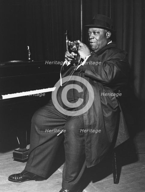 Jimmy Rushing, Finsbury Park Astoria, London, 1963. Creator: Brian Foskett.