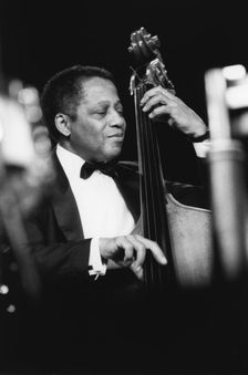 Jimmy Woode, North Sea Jazz Festival, The Hague, Netherlands, 1992. Creator: Brian Foskett