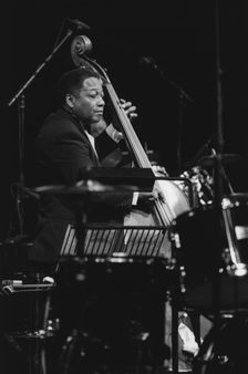 Jimmy Woode, North Sea Jazz Festival, The Hague, the Netherlands, 1993. Creator: Brian Foskett