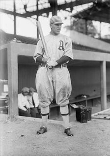 Jimmy Walsh, Philadelphia Al (Baseball), 1913. Creator: Harris & Ewing