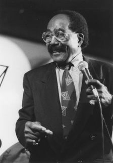Jimmy Witherspoon, Corn Exchange, Cambridge, 1992. Creator: Brian Foskett
