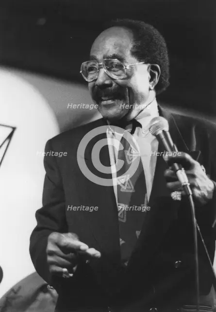 Jimmy Witherspoon, Corn Exchange, Cambridge, 1992. Creator: Brian Foskett.