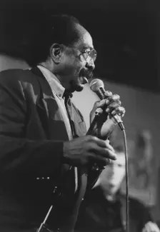 Jimmy Witherspoon, Corn Exchange, Cambridge, 1992. Creator: Brian Foskett