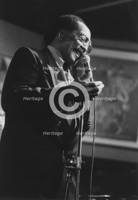 Jimmy Witherspoon, Corn Exchange, Cambridge, 1992. Creator: Brian Foskett.