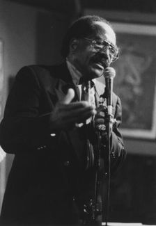 Jimmy Witherspoon, Corn Exchange, Cambridge, 1992. Creator: Brian Foskett