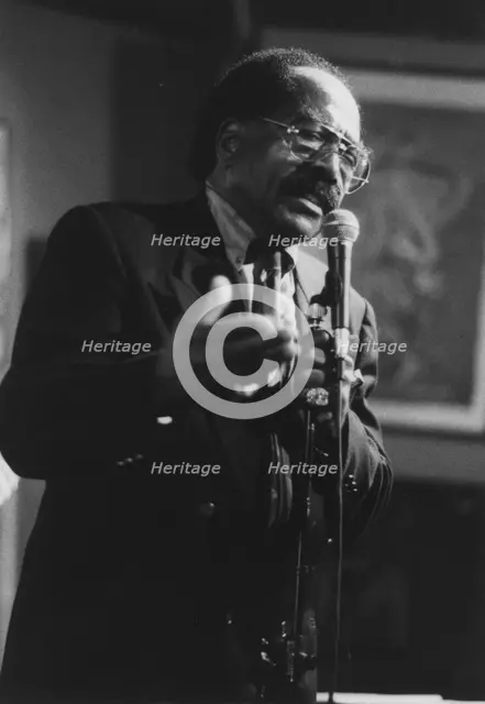 Jimmy Witherspoon, Corn Exchange, Cambridge, 1992. Creator: Brian Foskett.