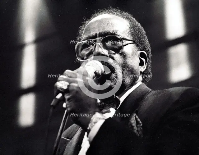 Jimmy Witherspoon, Jazz Cafe, London, 1992. Artist: Brian O'Connor