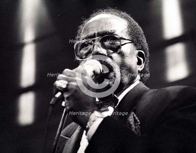 Jimmy Witherspoon, Jazz Cafe, London, 1992. Artist: Brian O'Connor