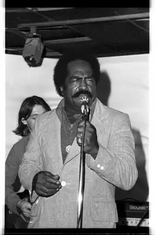 Jimmy Witherspoon, Ronnie Scott's, Soho, London, 1973. Creator: Brian O'Connor