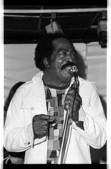 Jimmy Witherspoon, Ronnie Scott's, Soho, London, 1973. Creator: Brian O'Connor