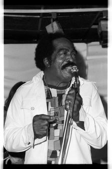 Jimmy Witherspoon, Ronnie Scott's, Soho, London, 1973. Creator: Brian O'Connor