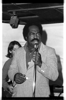 Jimmy Witherspoon, Ronnie Scott's, Soho, London, 1973. Creator: Brian O'Connor
