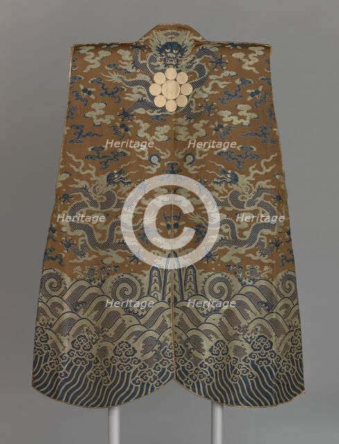 Jinbaori (Surcoat), Japan, Edo period (1615-1868), c. 1750. Creator: Unknown.