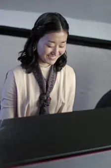 Jinjoo Yoo, Splash Point Jazz Club, Plough Inn, Rottingdean, East Sussex, UK, 17 May 2019. Creator: Brian O'Connor