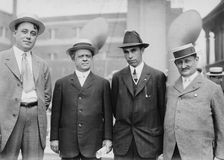 J.J. Brady, Ury Woodson, Boetius Sullivan, B.F. Mitchell (Committee to meet R. Sullivan, 8/29/13). Creator: Bain News Service