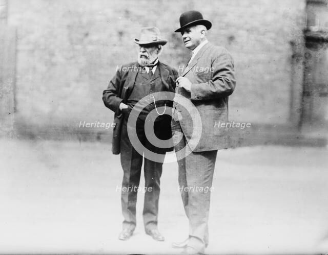 J.J. Hill & Carl Gray, between c1910 and c1915. Creator: Bain News Service.