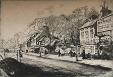 JJ Rousseau's House, Montmartre 1915. Artist: RP Grouiller