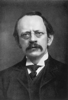 JJ Thomson, British physicist, c1896-c1915